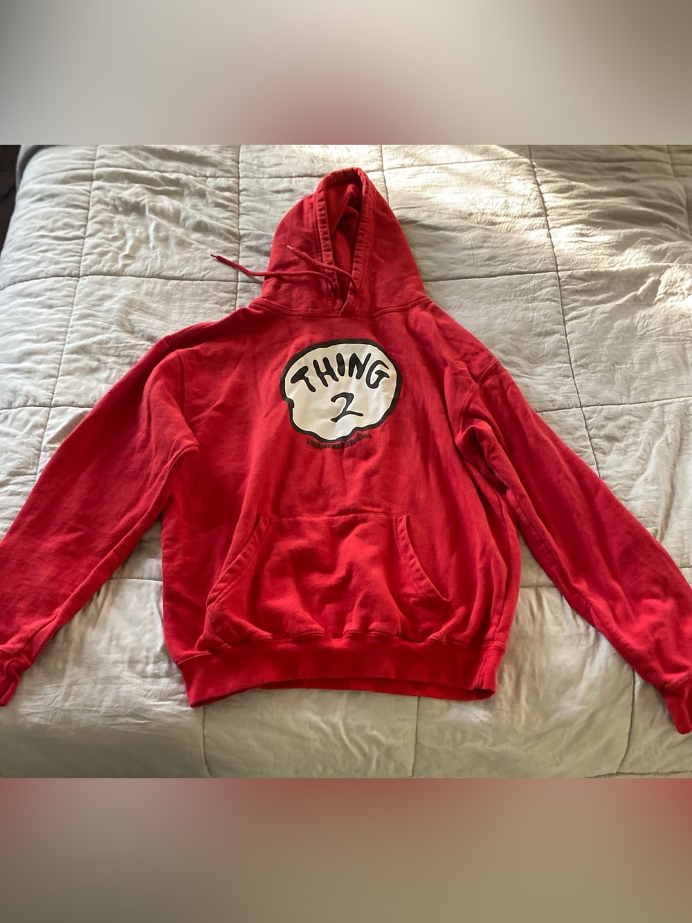 Thing 2 Red Pullover Hoodie